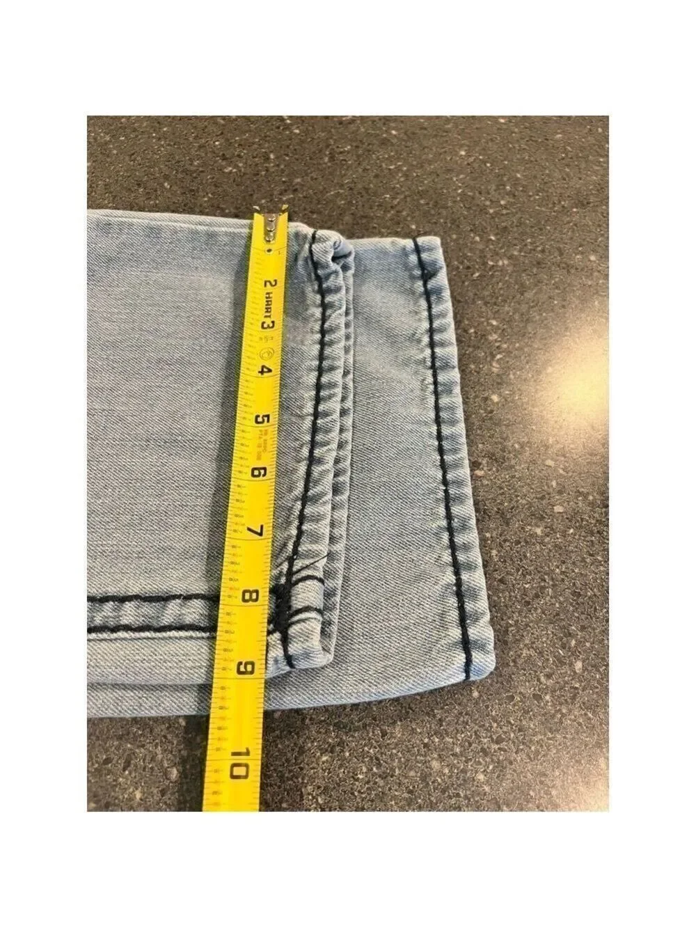 TRUE RELIGION BILLY SUPERT ROW 36 SEAT 33  VINTAGE Made in USA
